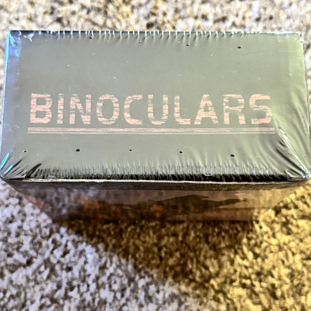 Black Compact Binoculars 10x12x Zoom 25mm Lens New